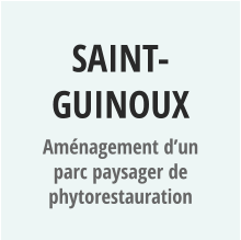 SAINT-GUINOUX Aménagement d’un parc paysager de phytorestauration