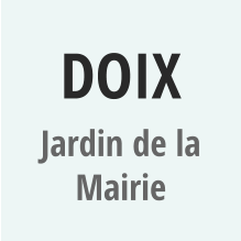 DOIX Jardin de la Mairie