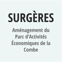 SURGèRES Aménagement du Parc d’Activités économiques de la Combe