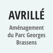 AVRILLé Aménagement du Parc Georges Brassens