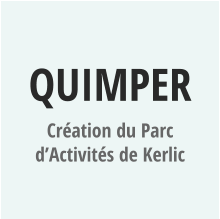 QUIMPER Création du Parc d’Activités de Kerlic